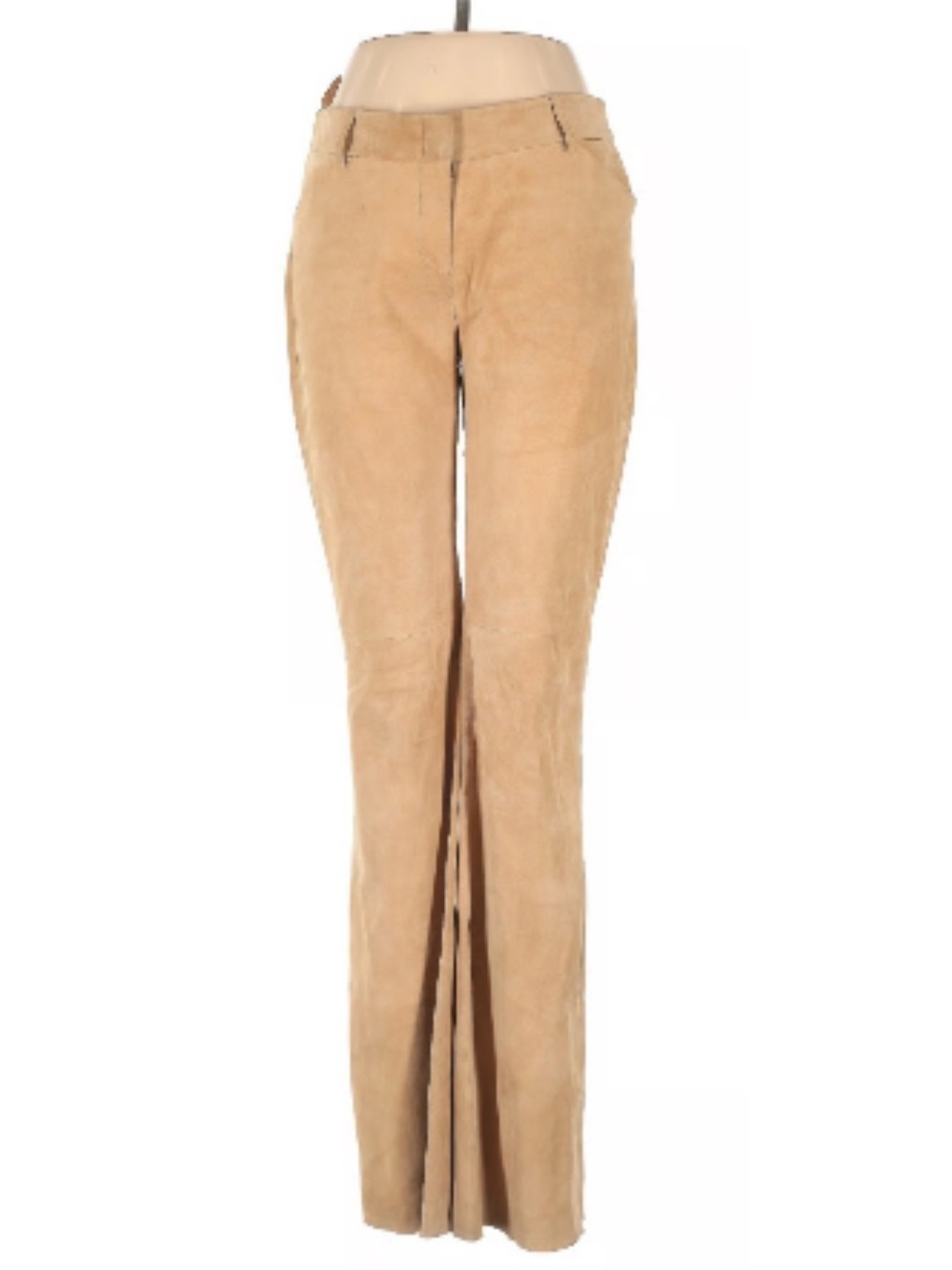 NWT Moda International Camel Suede Pants